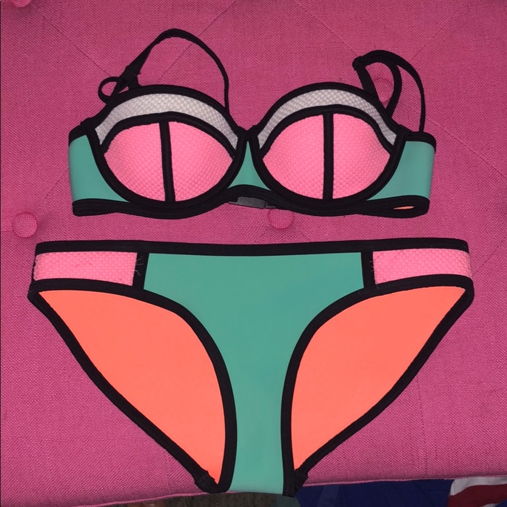 Triangle bathing suit